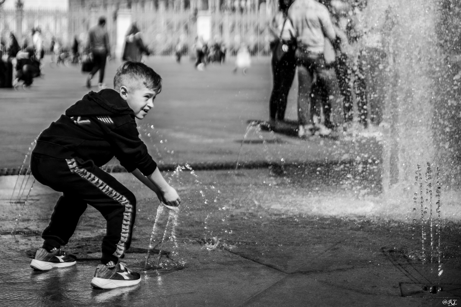 Giocando con l'acqua