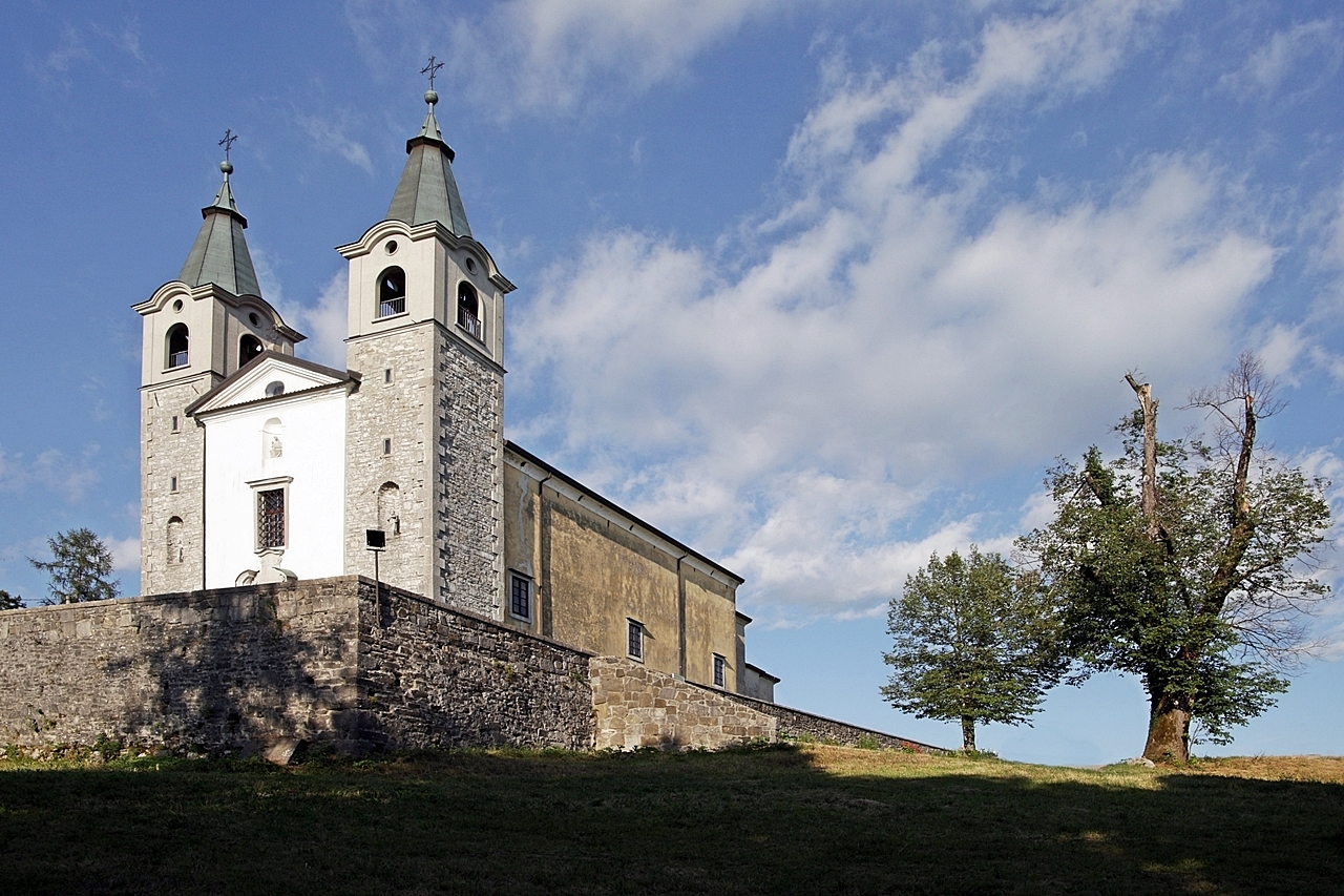 Santuario di Marijino Celie  Kanal(Slovenia)