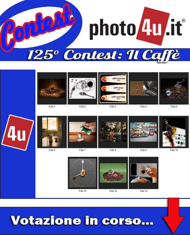 Contest 125 - Il caff�: Votazione in corso...