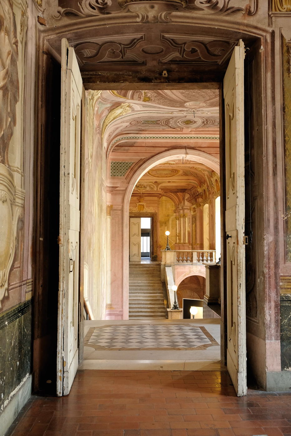 Reggia borbonica di Portici.