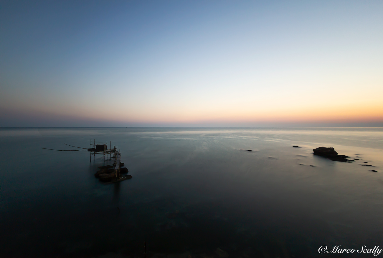 Punta Aderci all'alba