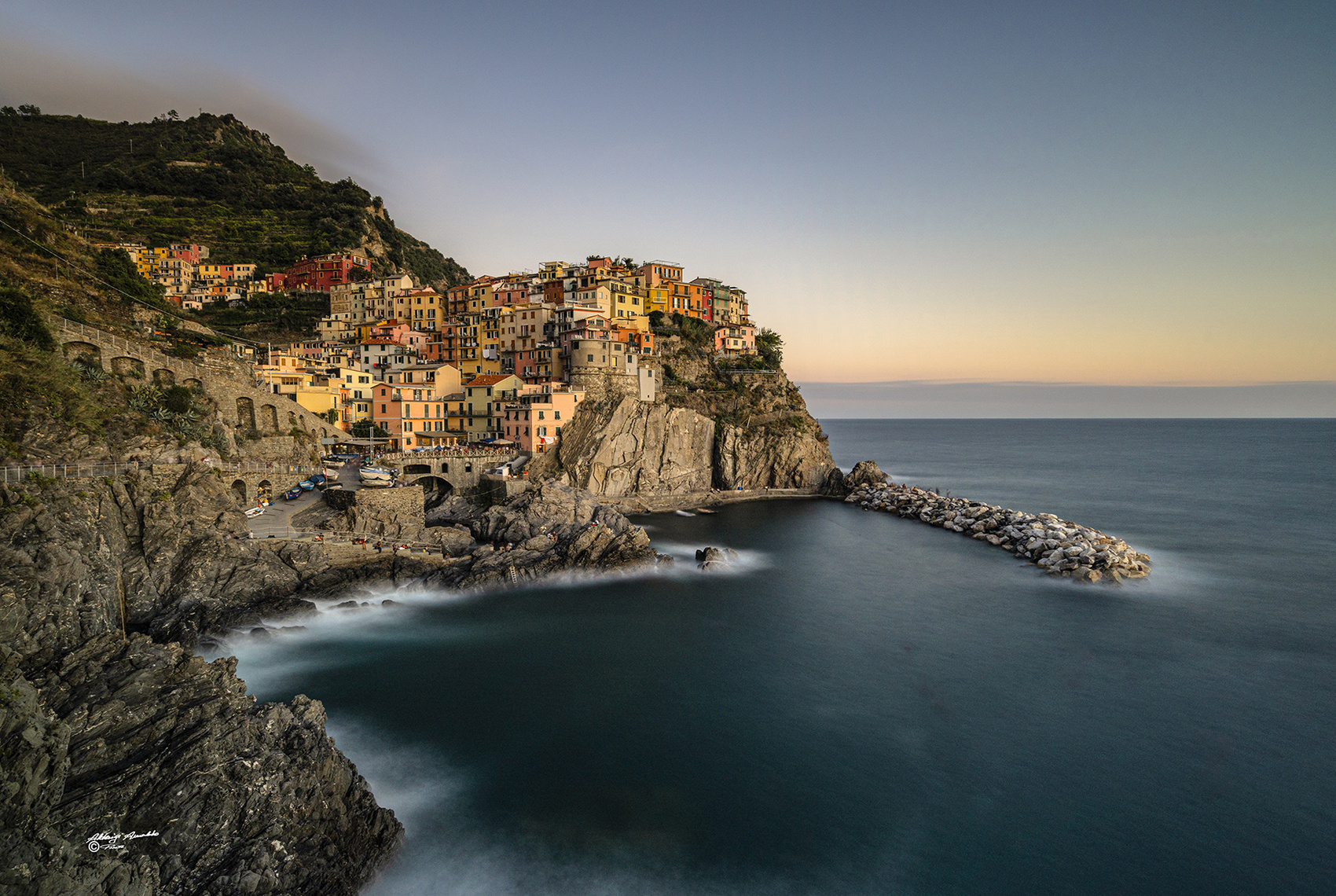 Si sta facendo sera...Manarola.