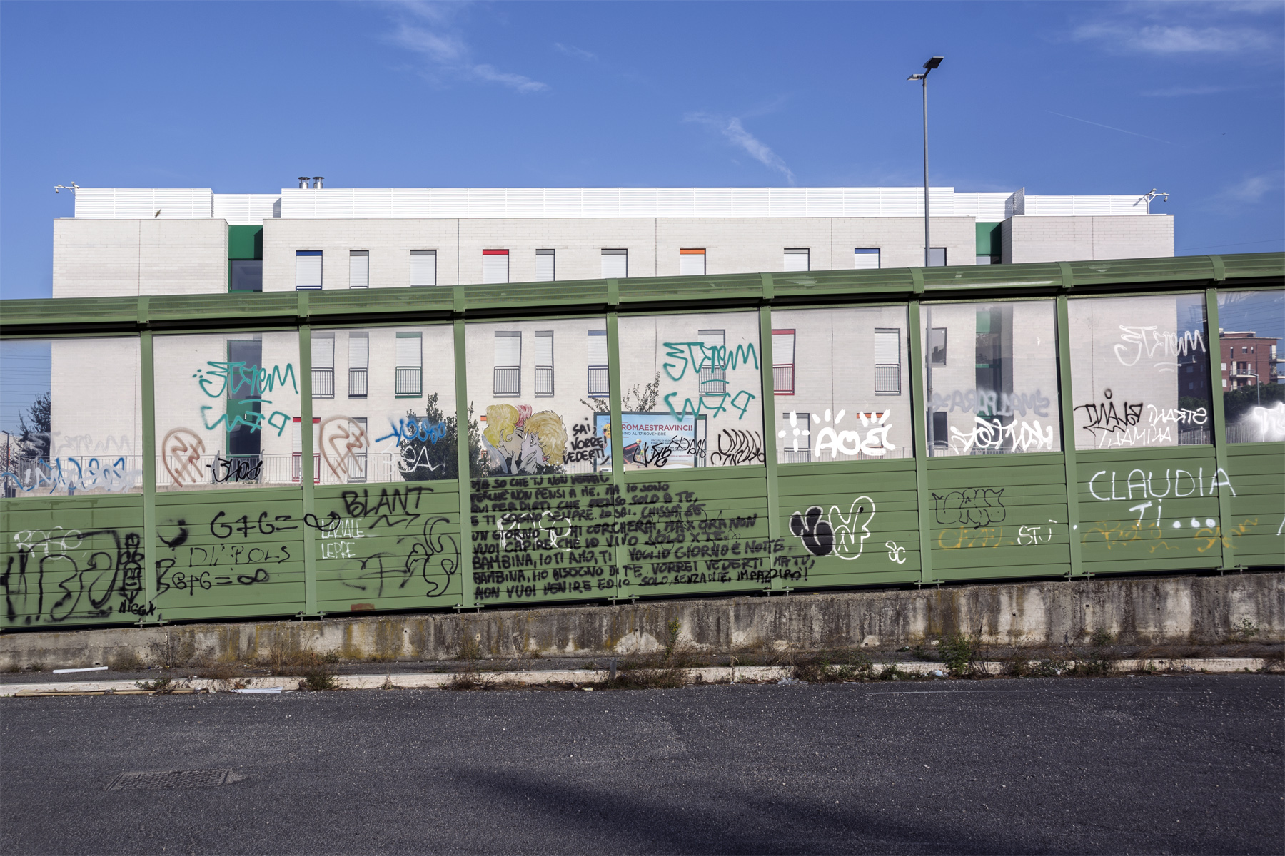 Casa dello studente, CaseRosse, Roma
