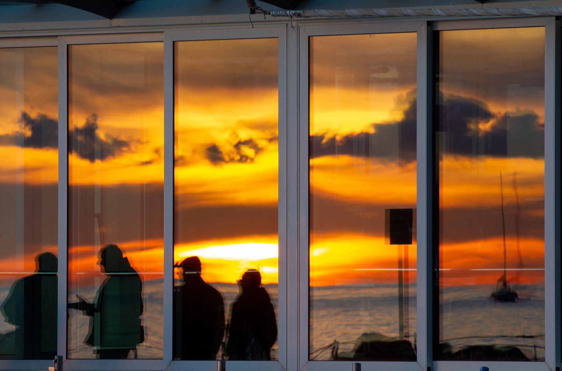 discussioni al tramonto