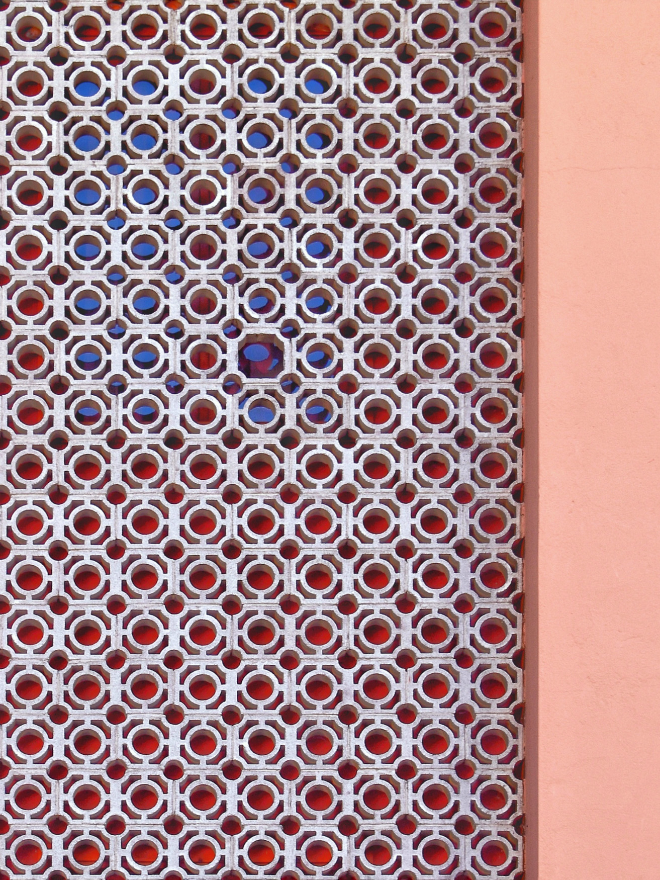 un occhio della finestra