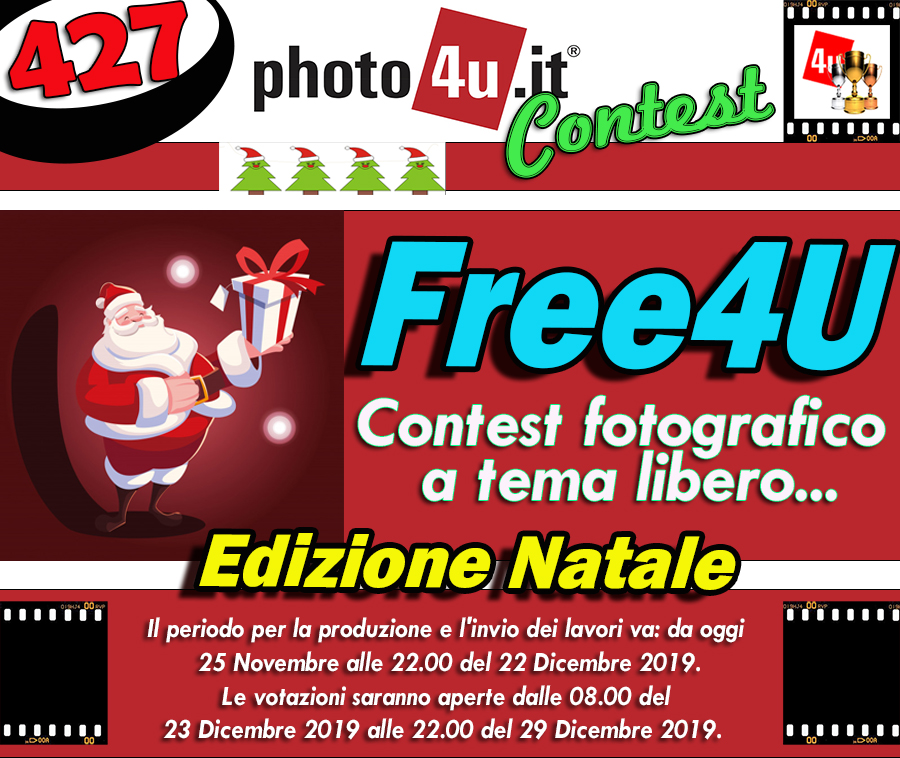 Free4u Edizione Natale - mancano 2gg. al termine