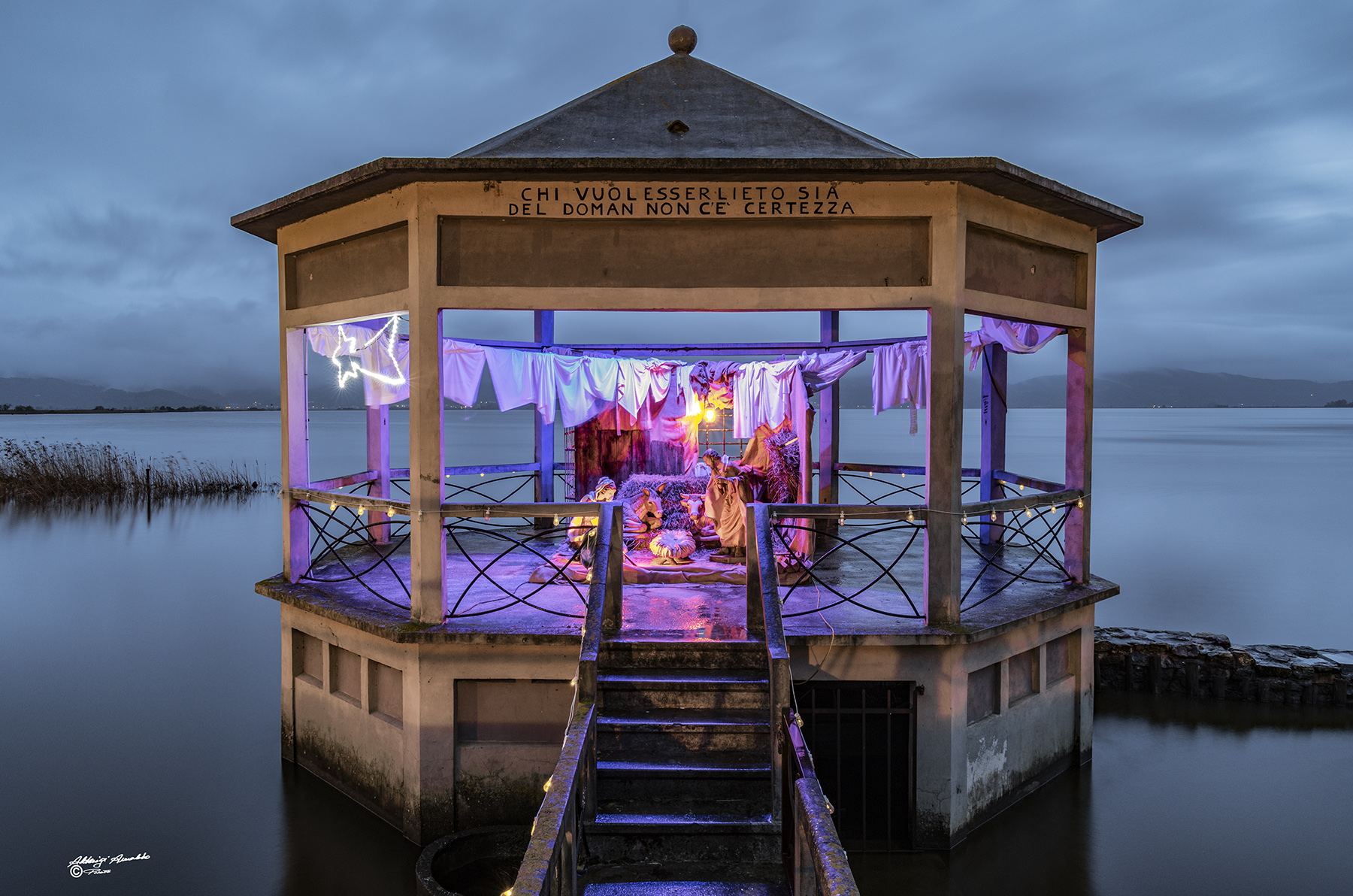 Il Presepe..Lago Puccini.