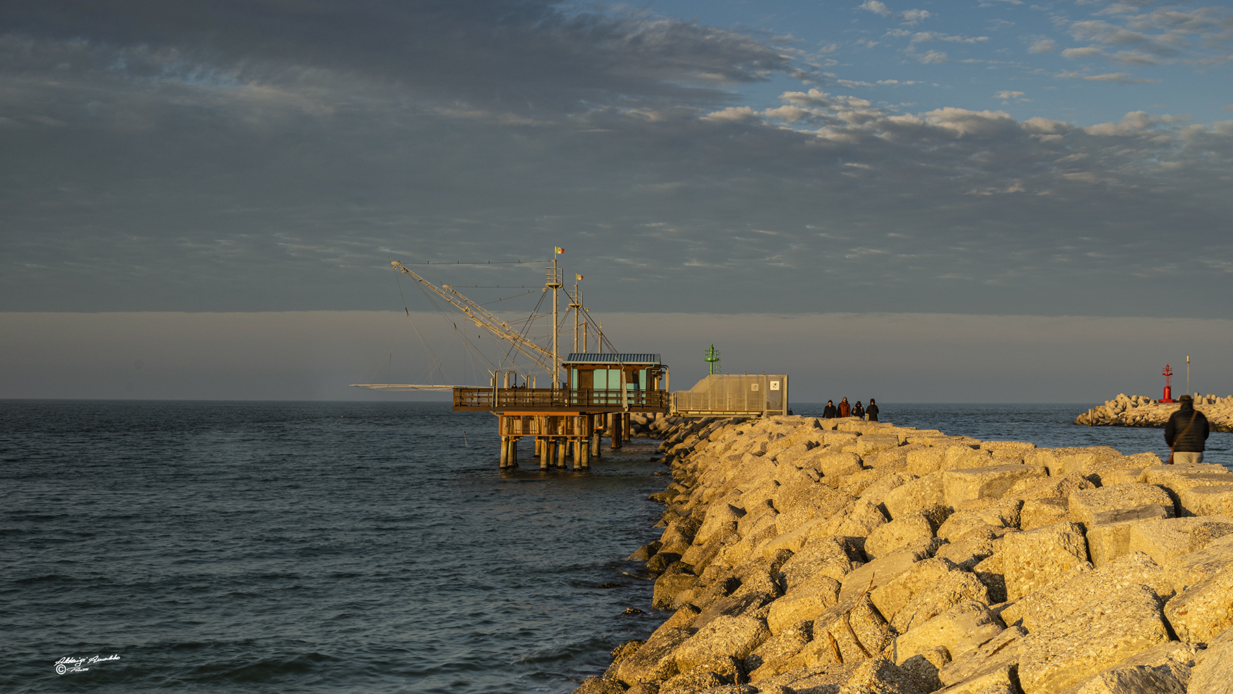 Passeggiando al tramonto..