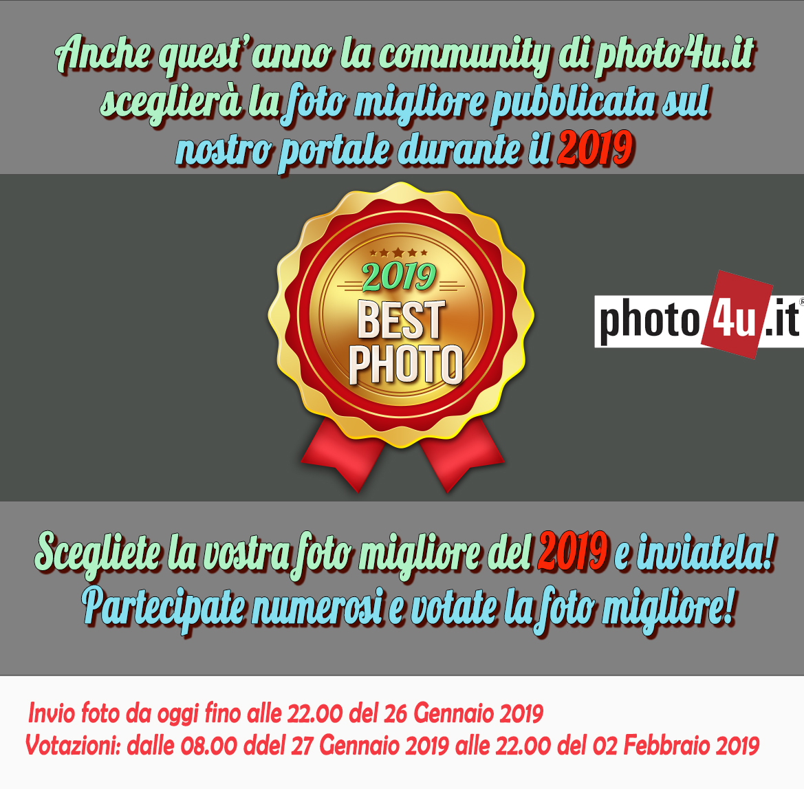 La nostra foto migliore del 2019 su photo4u.it