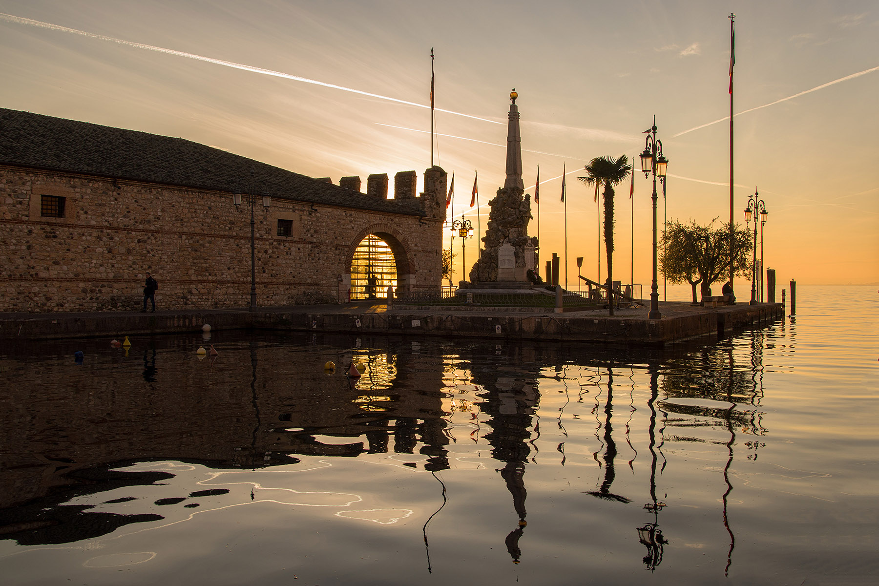 tramonto sul Garda 2
