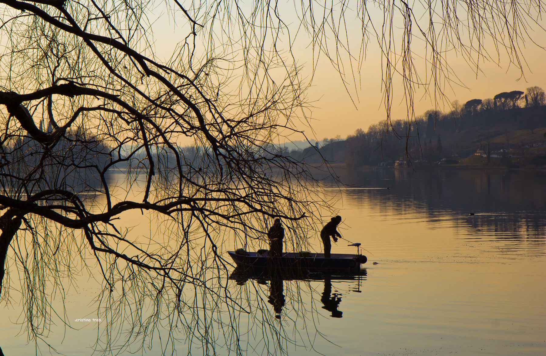 Sul lago dorato...