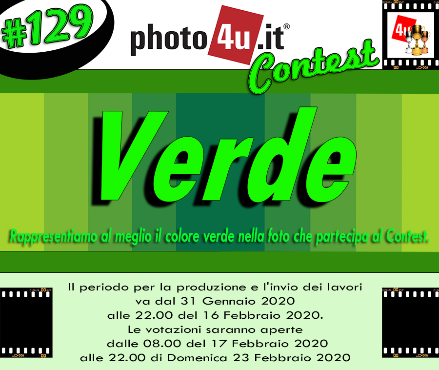 129 Contest: Verde - 7gg per invio foto