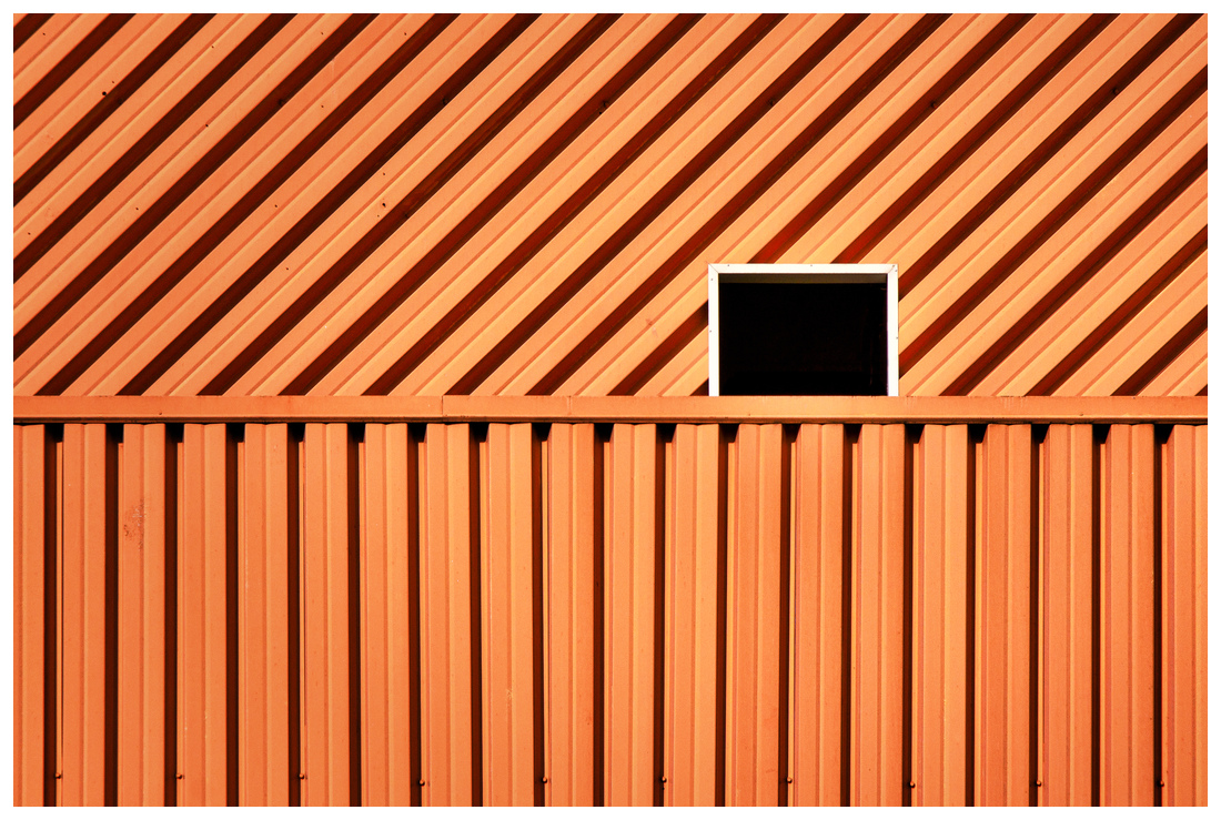 rettangolo nero in arancione