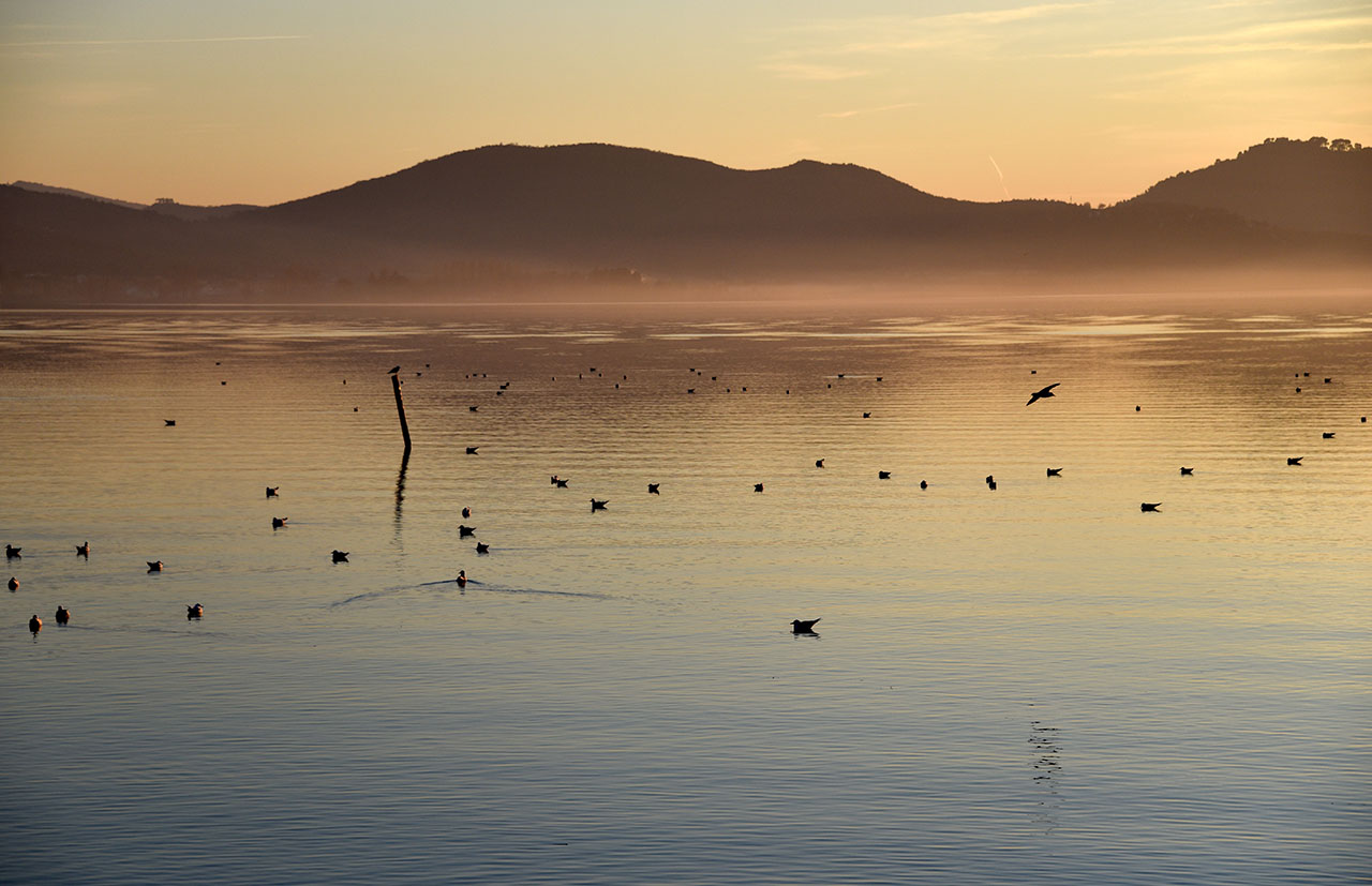 Tramonto al Trasimeno