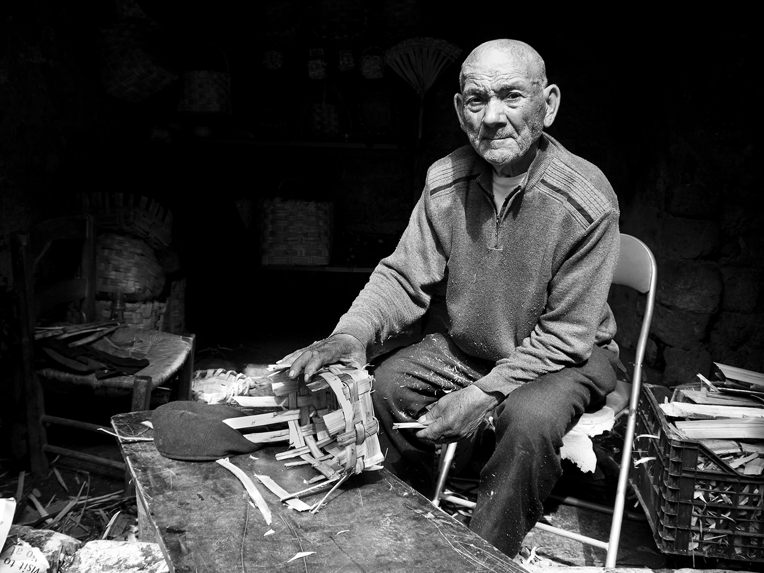 il cestaio