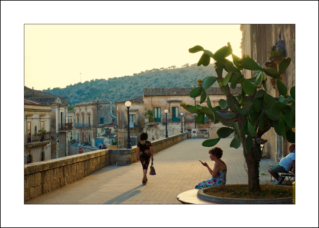 Pigro e assolato pomeriggio siciliano