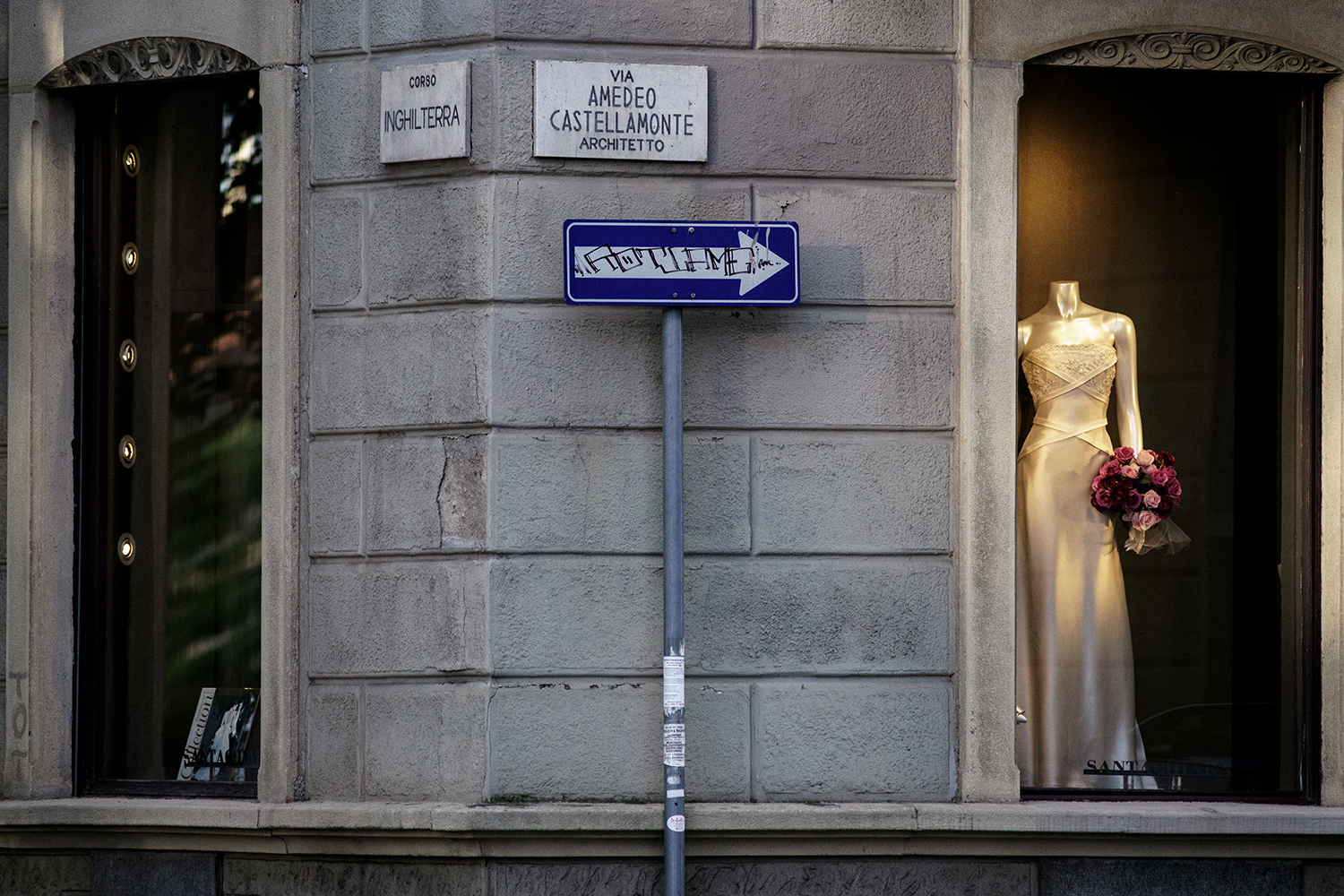 Il negozio di vestiti da sposa