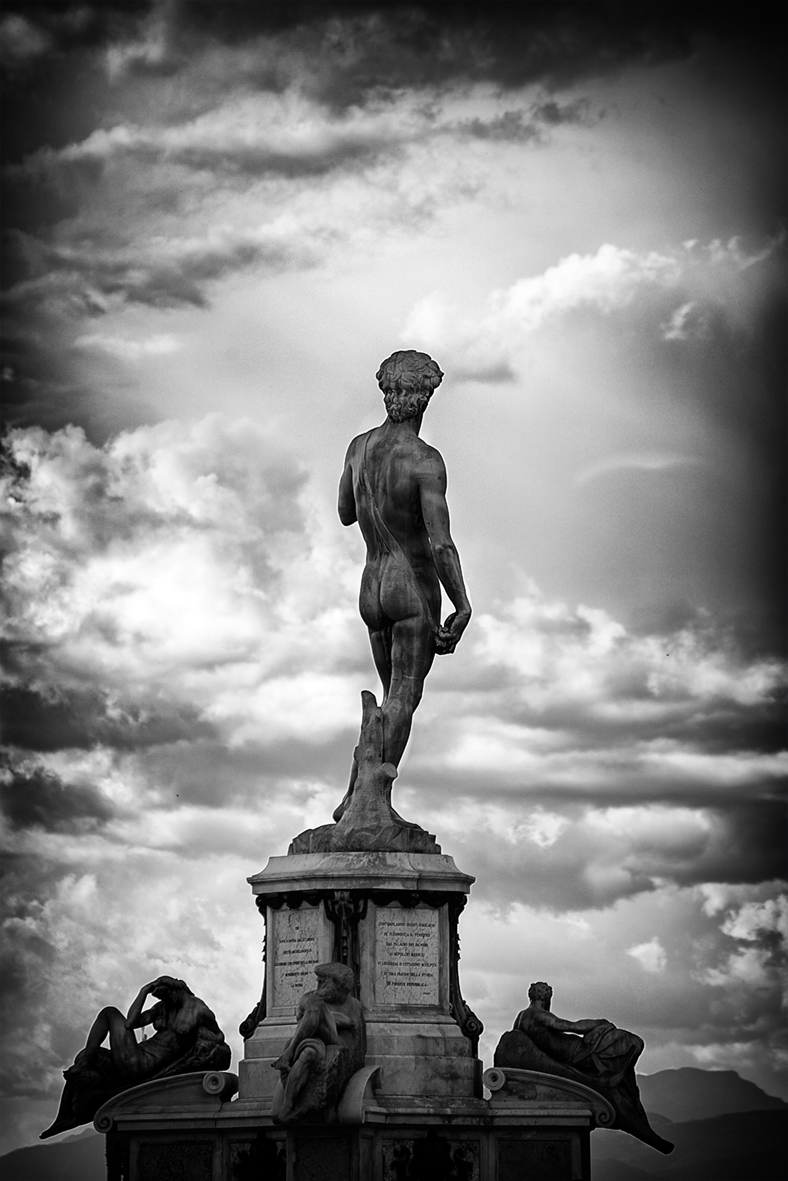 il david e le nuvole