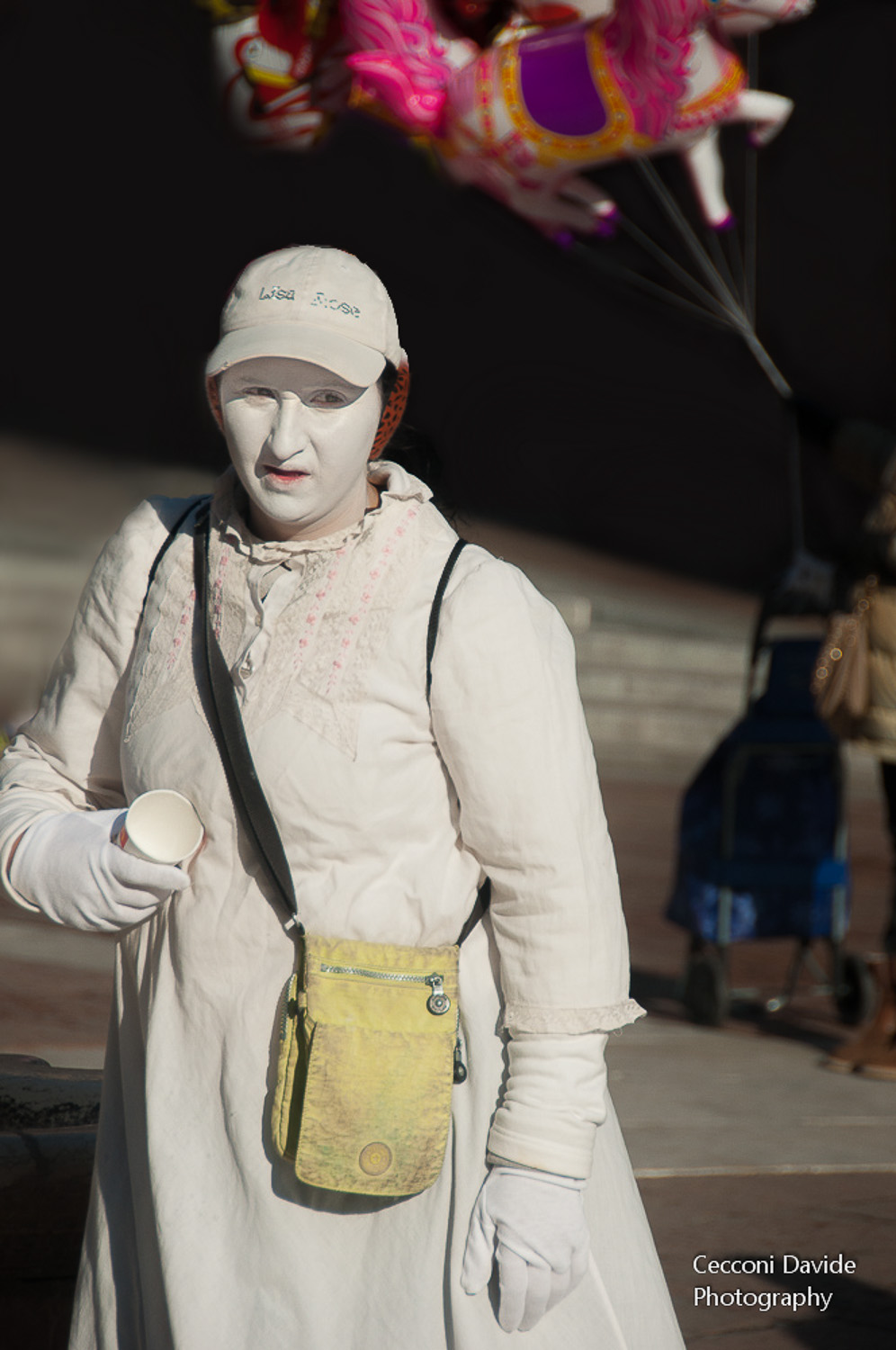 Ritratto di Artista di strada