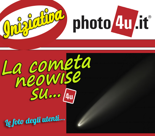 La cometa Neowise su photo4u.it