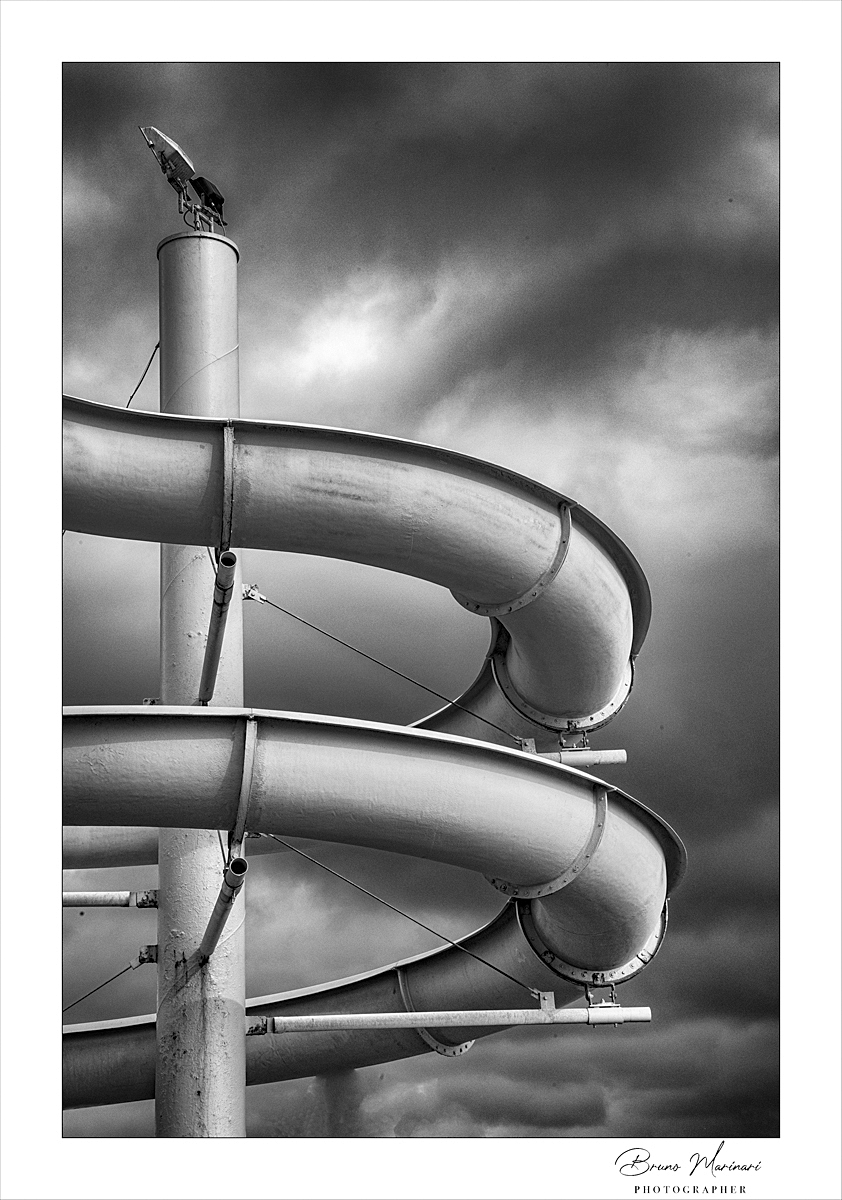 Lo scivolo, acqua Park Livorno