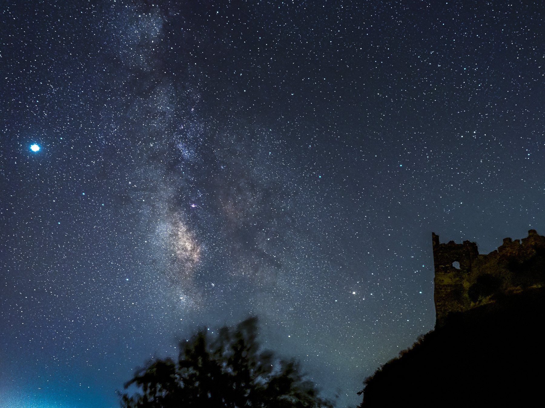 il castello nella notte