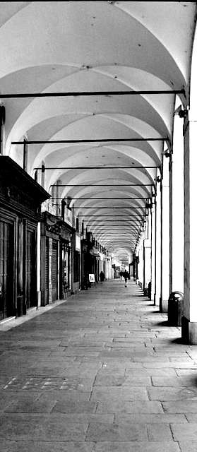 Curve e linee rette.