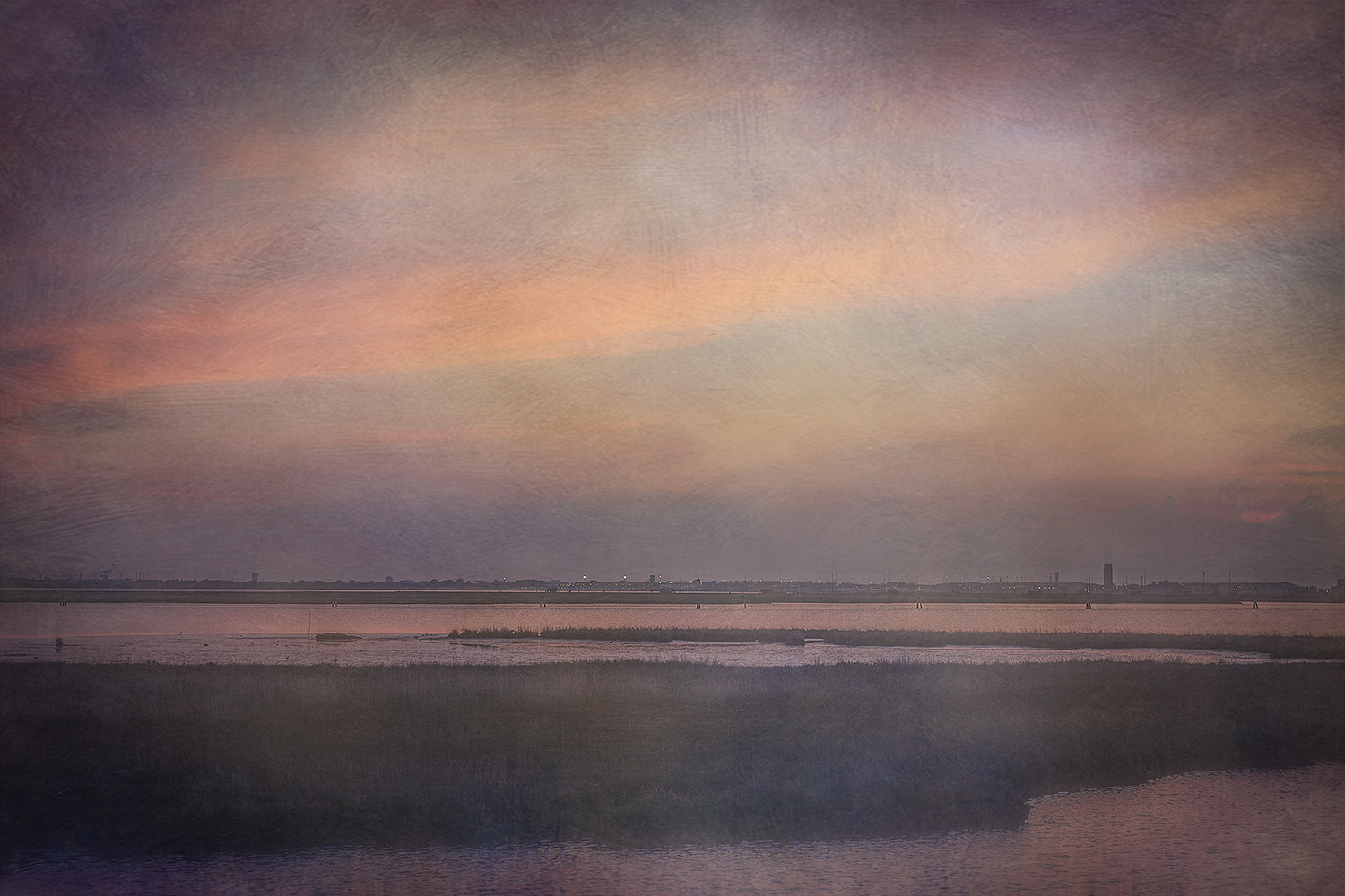 crepuscolo in laguna