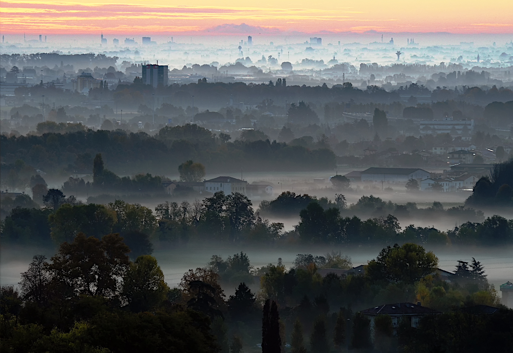 I trenta chilometri tra Vicenza e Padova