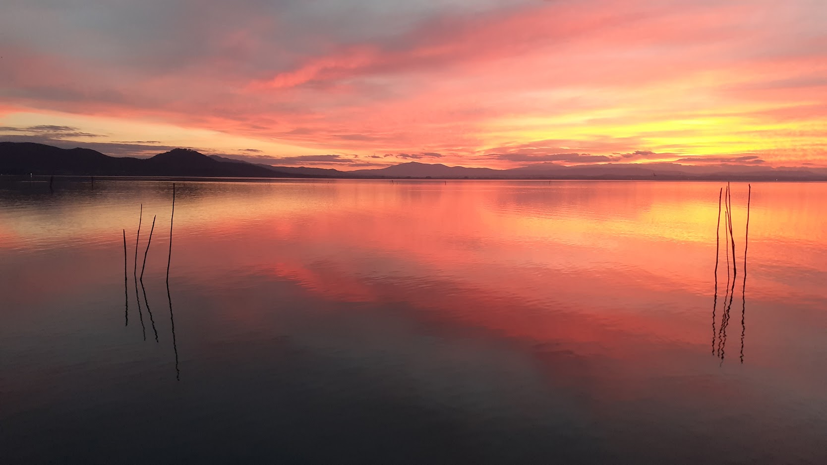 Trasimeno di sera