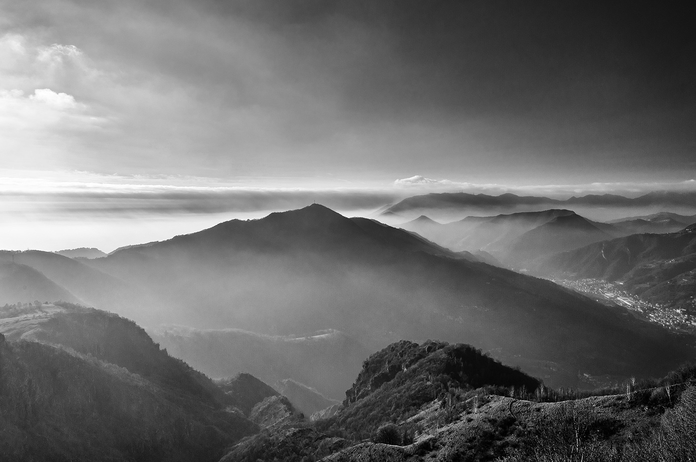 Uno sguardo sulla valle