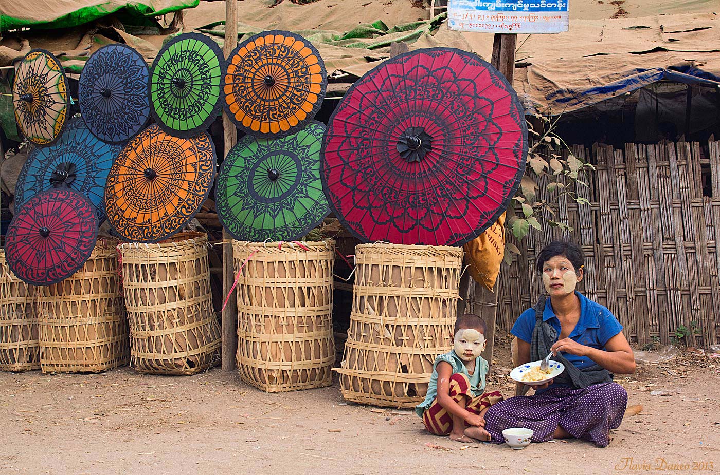 Il venditore di ombrelli