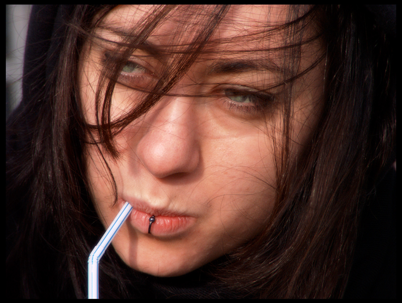 Katia e la cannuccia