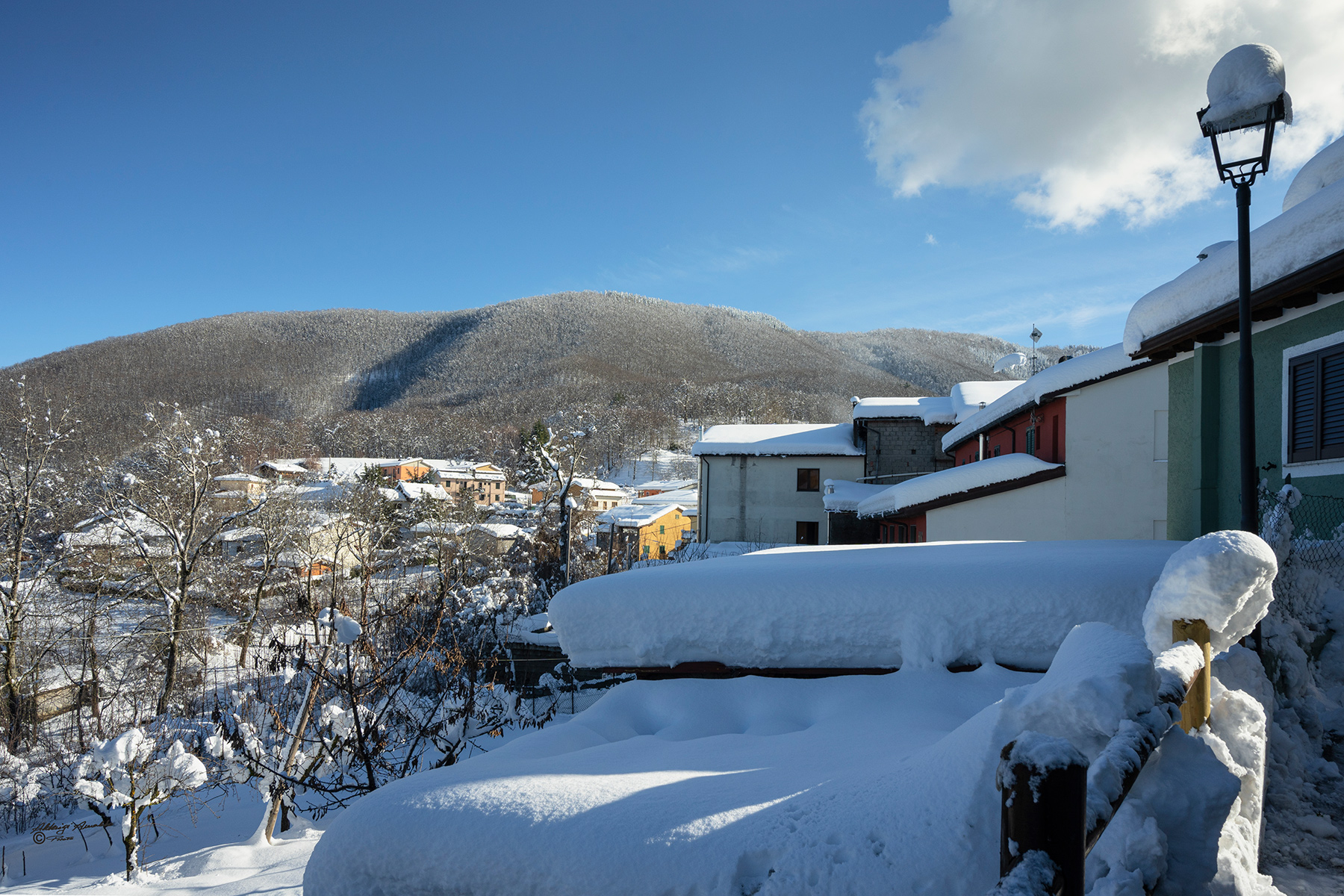 La neve ed il Paesaggio..