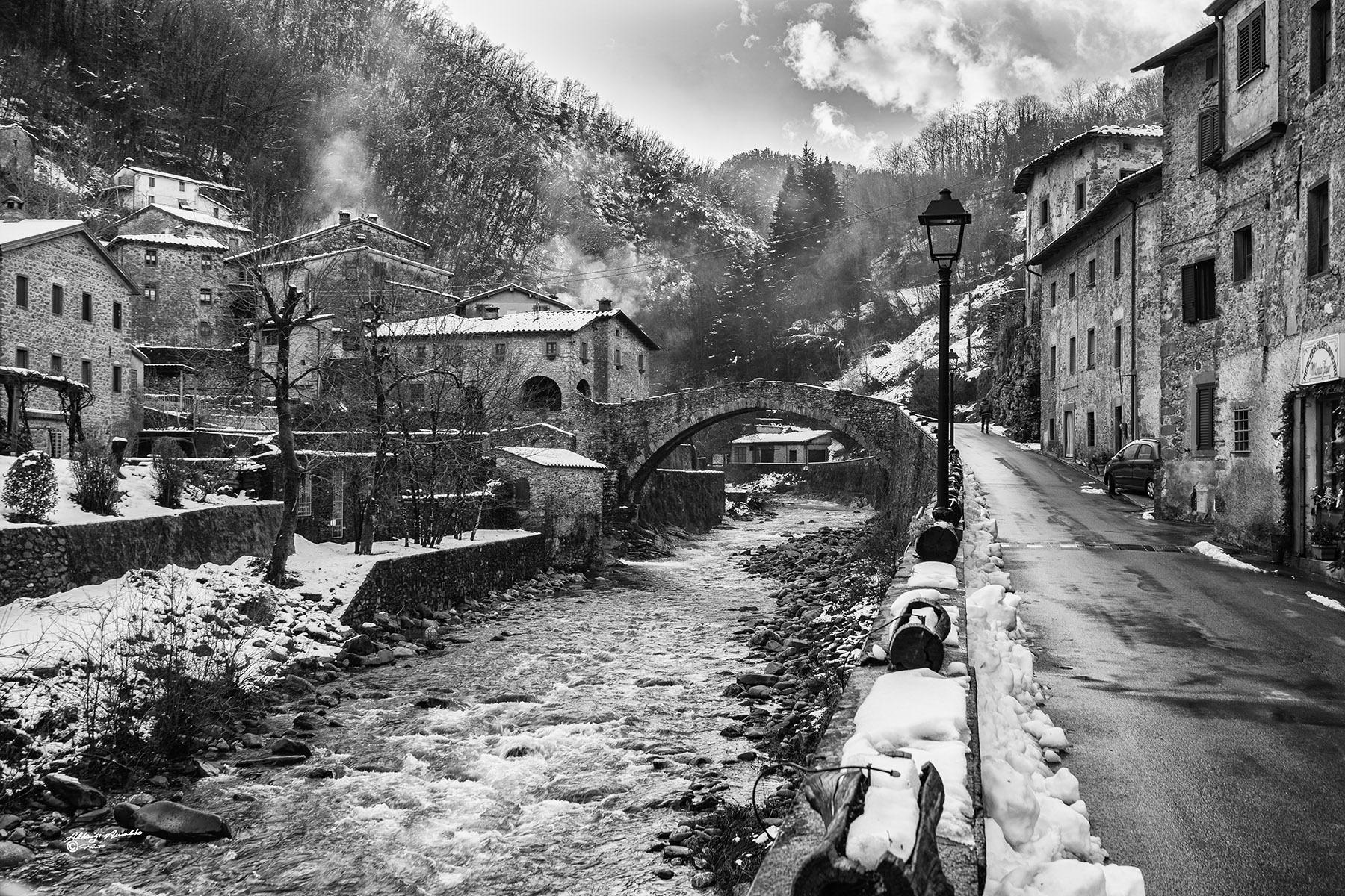 Casolari di montagna.