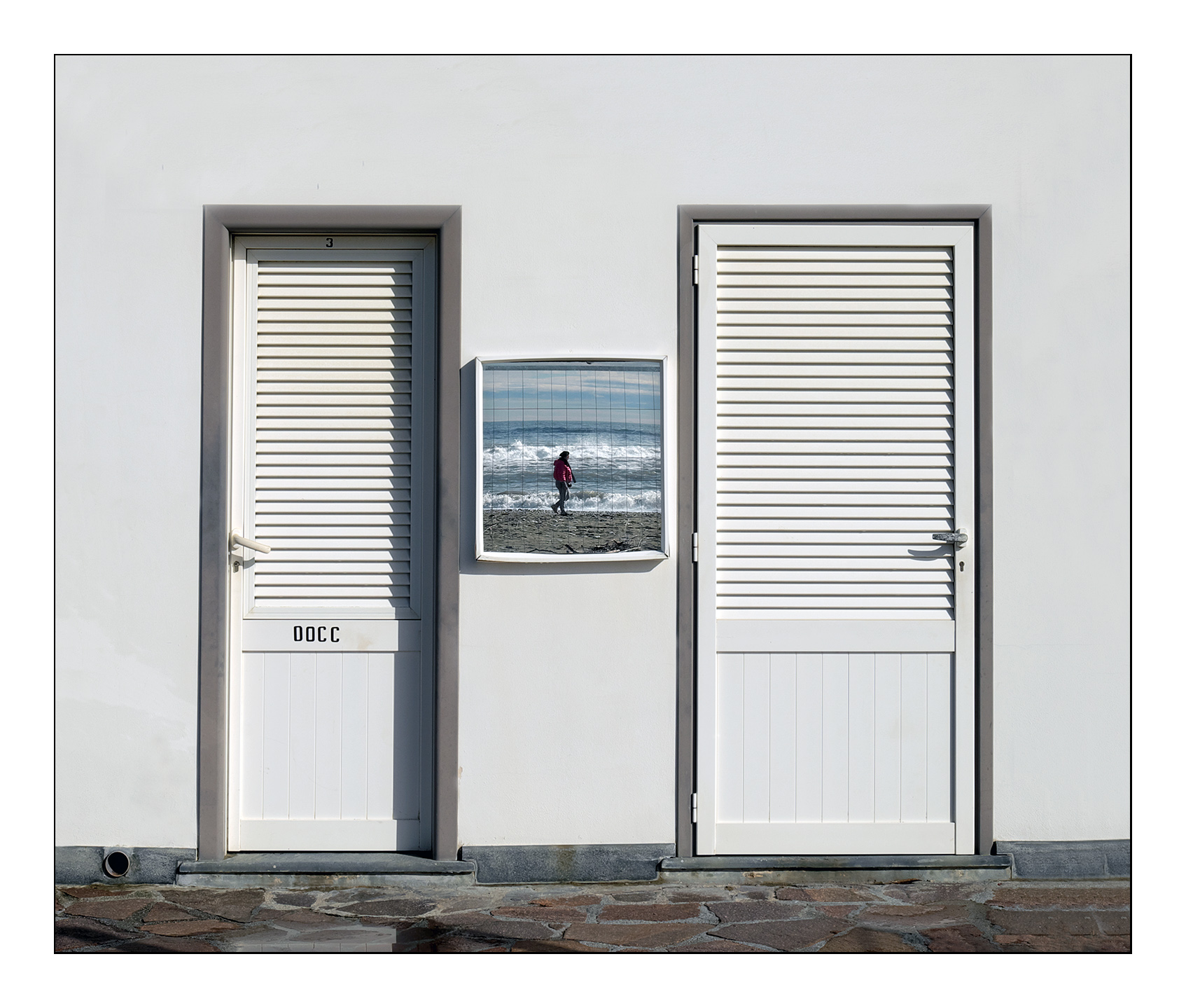 Il mare....allo specchio.