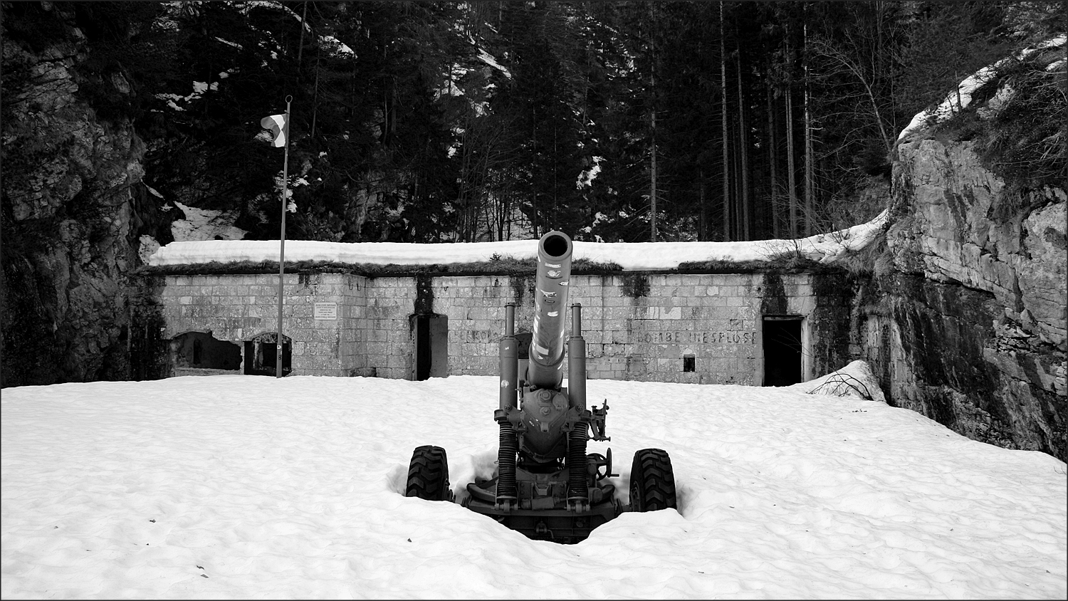 Forte del lago del Predil (UD)