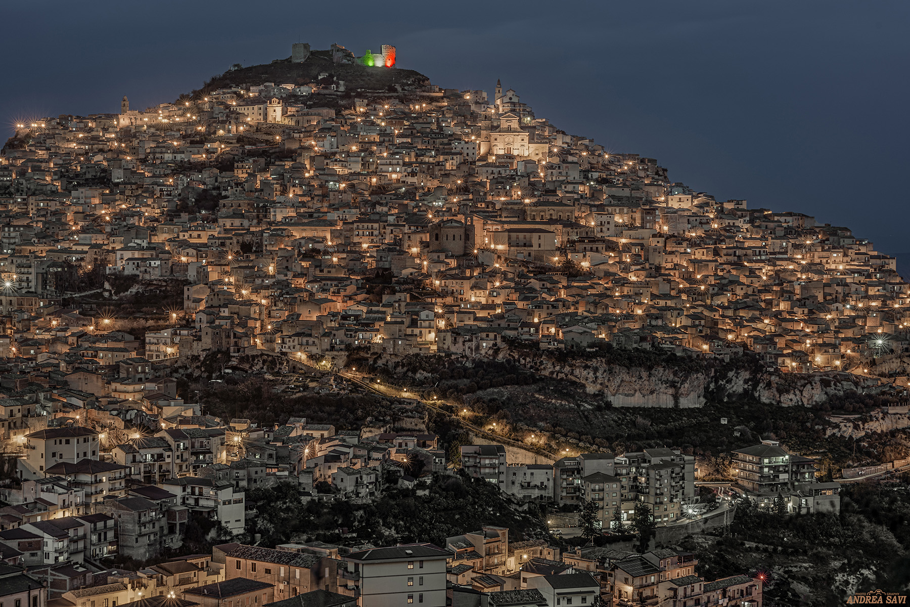 Agira (EN) - Scorcio notturno #3