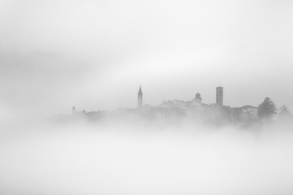 nella nebbia