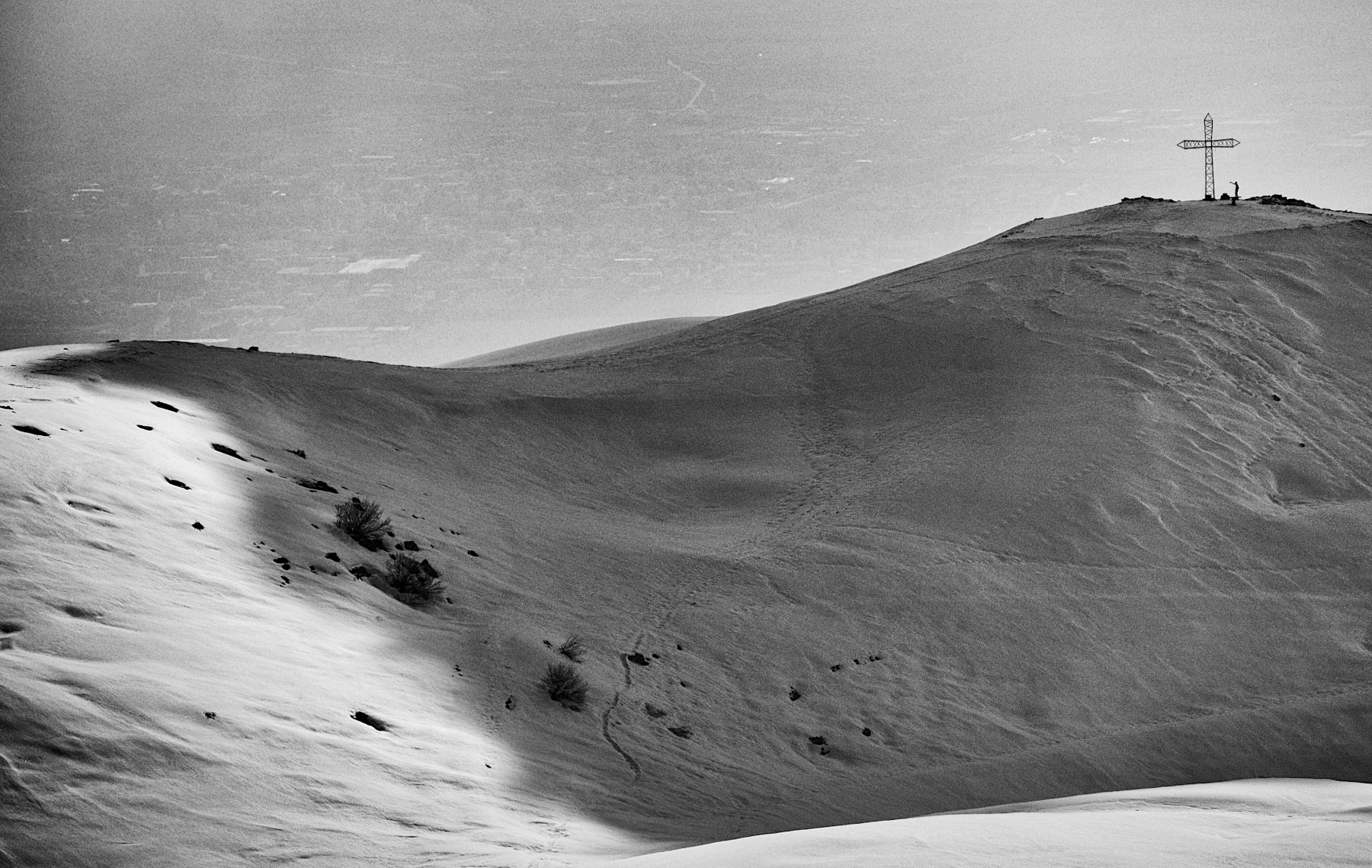 Microsolitario in vetta