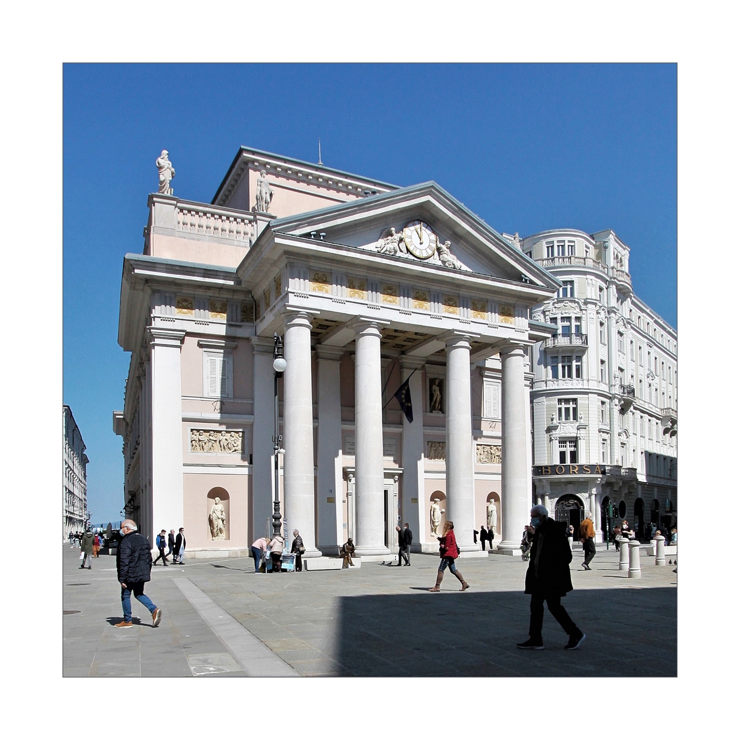 Trieste Palazzo della Borsa Vecchia