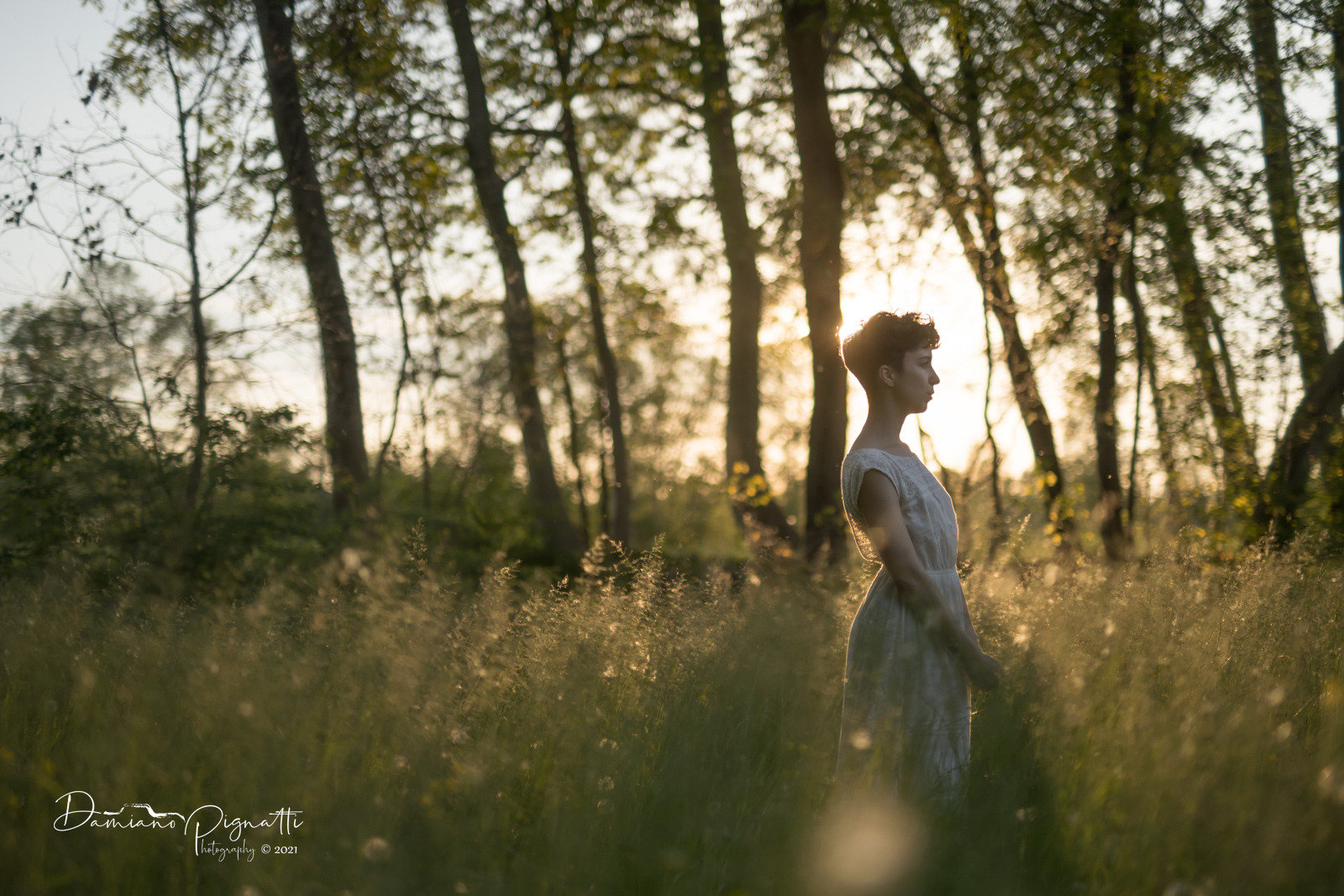 Francesca , aspettando il tramonto