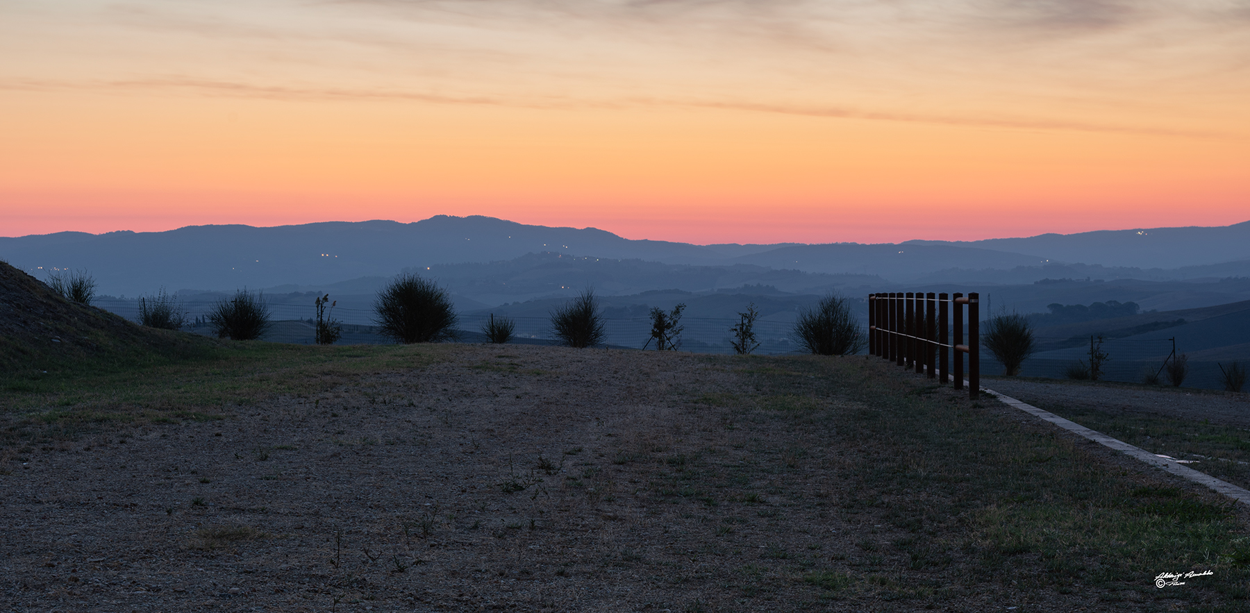 Il rosso dell'alba..