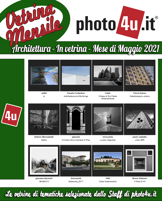Architettura - In vetrina - Mese di Maggio 2021