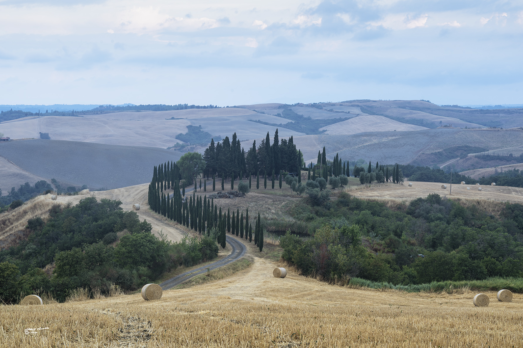 Nelle colline Toscane..