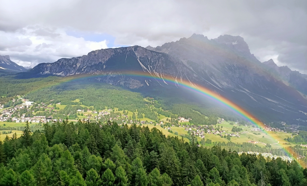 Cortina .. arcobaleno di protezione