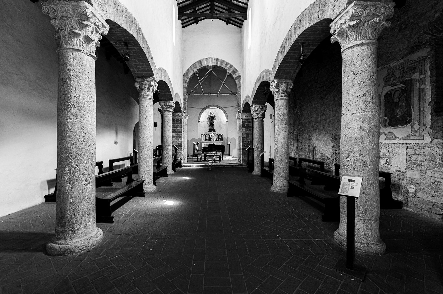 Chiesa di Santa Maria Impensole con pianista Alessandra