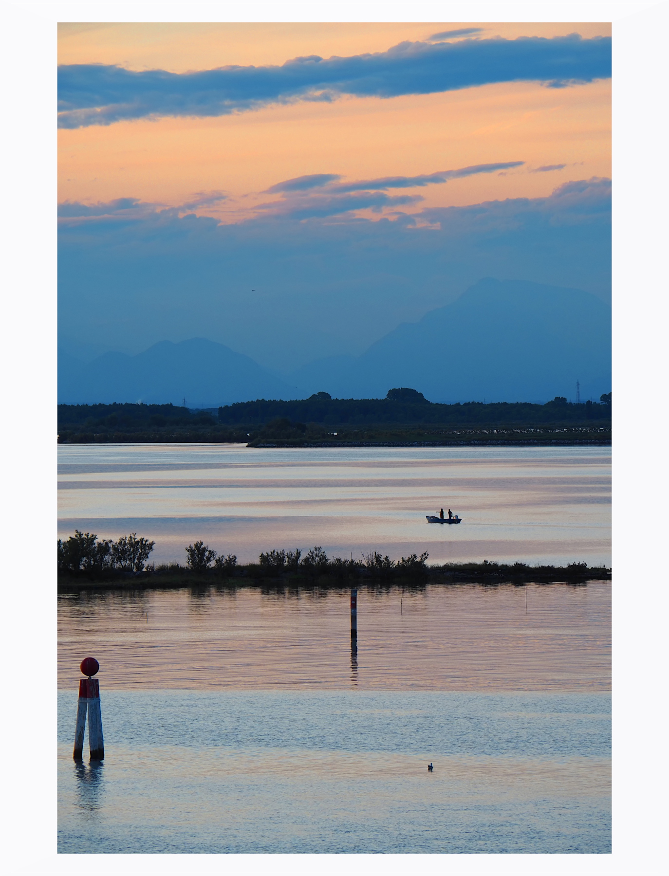 E' sera sulla Laguna di Grado