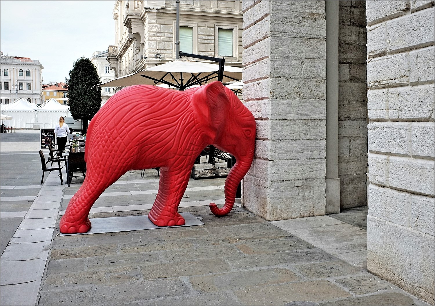 Red elephant