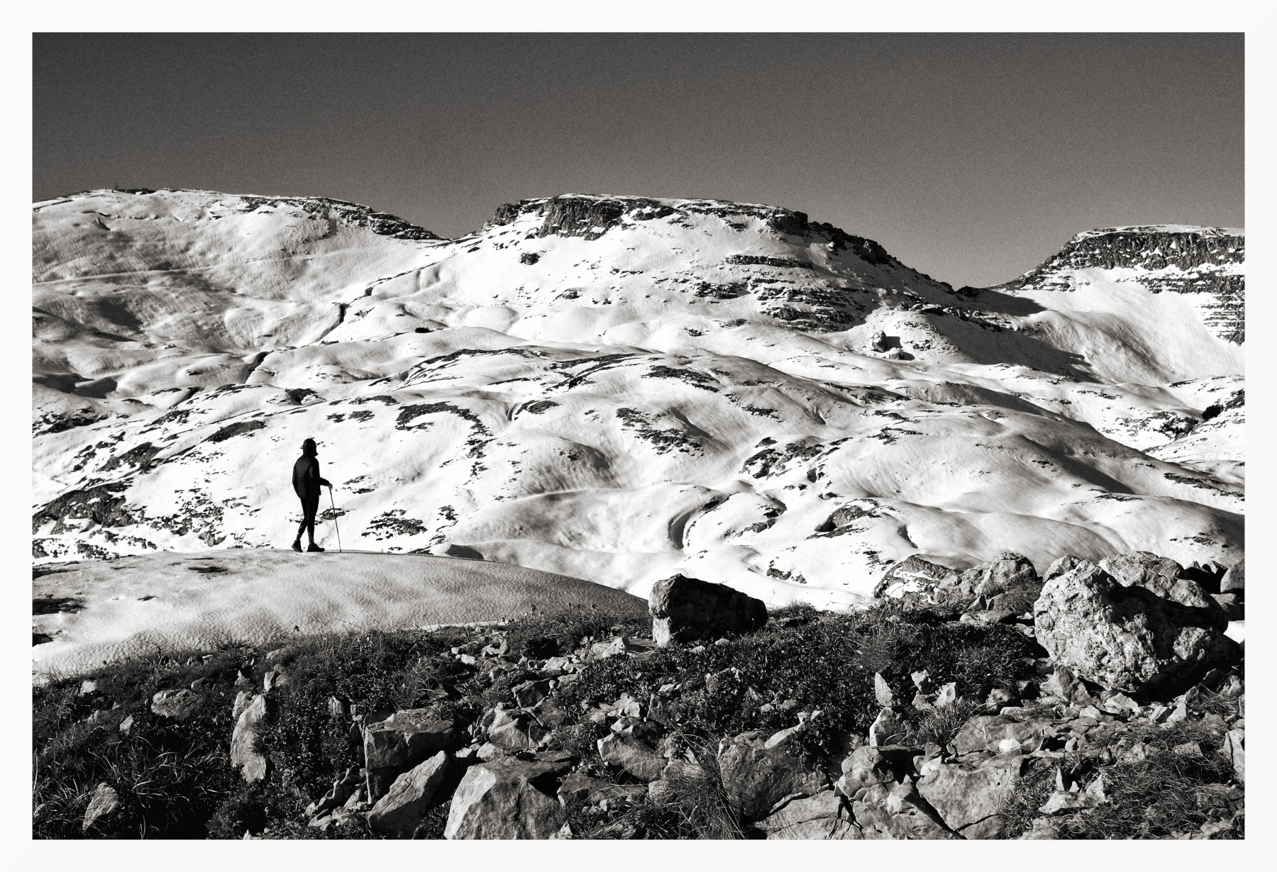 Prima neve sul Monte Pasubio